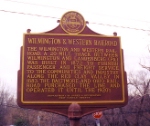 Wilmington & Western RR Sign